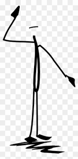 Icon man figure thinking animation of front view. Stick Figure Cartoon Thinking Free Transparent Png Clipart Images Download