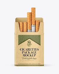 Download Kraft Cigarette Pack Mockup In Packaging Mockups On Yellow Images Object Mockups PSD Mockup Templates