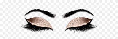 Custom glitter lash packaging boxes with logo. Glitter Eyelash Logo Clipart 5426783 Pinclipart
