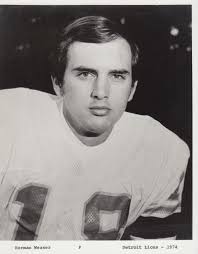 Herman Weaver, P- Detroit Lions- Football- Promotional Photo
