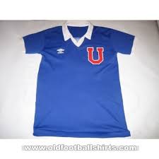 Национальный , сантьяго , чили. Universidad De Chile Home Football Shirt 1987