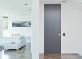 Modern doors flush fitting intra uz traffic white. Flush To The Wall Bartels Doors