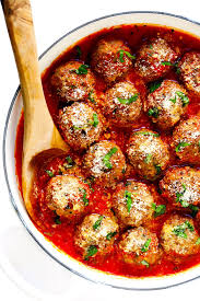 The Best Meatball Recipe Gimme Some Oven Recipe Meatball Recipes Best Meatballs Marinara Sauce