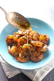 Spicy Shrimp With Orange Brown Butter Sauce Vacation Pics Pinch Of Yum Recipe Seafood Recipes Recipes Food
