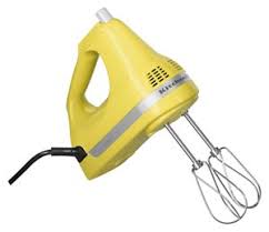 The baking time was about 35 minutes, all told. Majestic Yellow Refurbished 9 Speed Hand Mixer Rrkhm9my Kitchenaid