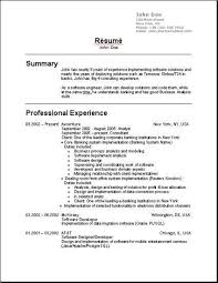 Writing a resume is a crucial and unavoidable step when looking for a job. 54 For Cv Resume Samples Resume Format