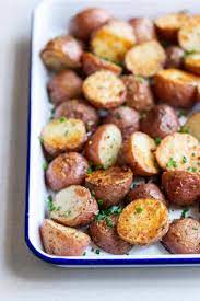 Crispy Oven Roasted Potatoes Recipe Easy Savory Simple Recipe Easy Potato Recipes Oven Roasted Potatoes Easy Roasted Potatoes