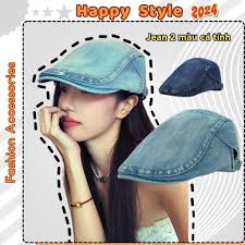 mũ lưỡi trai jeans, nón jeans cao cấp thời trang nam nữ giá tốt Tháng 12,  2024