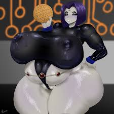 Starfire friend Raven gets with the dishes and her rear