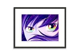 Submitted 4 years ago * by 1_bullet_5_kills. Anime Rainbow Eyes Childrens Prints Framed Standard Framed Print