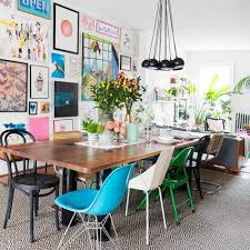 Search Results For Story View Domino Dining Room Style Mismatched Dining Chairs Dining Room Walls