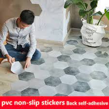 Stick on floor tiles living room. 10pcs Pvc Waterproof Bathroom Floor Sticker Peel Stick Self Adhesive Floor Tiles Kitchen Living Room Decor Non Slip Floor Decal Wall Stickers Aliexpress