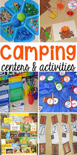 Kids love the outdoors and when they see the crafts ideas that i have gathered here, they'll be busy for the whole summer. Camping Centers And Activities Pocket Of Preschool