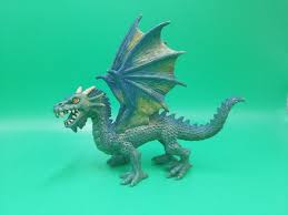 Dragon Serpent Toy Figure Green Fantasy Mythical Monster Collectible Model  GOT | eBay