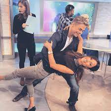 Derek On The Set Of Gma 2 24 15 Kaitlyn Bristowe Dancing With The Stars Dwts