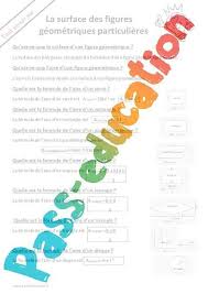 Comment Calculer La Surface D Un Polygone Par Pass Education Fr Jenseigne Fr