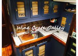 Yacht and boat interior design ideas are just to inspire the owner to make a renovation or order the interior he wants. Boat Interior Design Inspiration Wine Crate Galley Quahog Bay Bedding