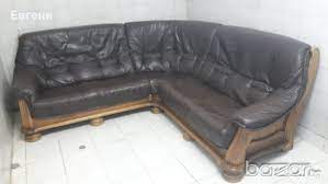 Холна гарнитура естествена кожа ъглов диван в Дивани и мека мебел в гр.  Сливен - ID20718421 — Bazar.bg