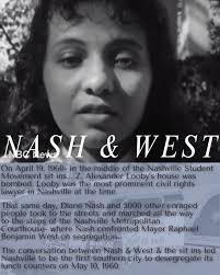 Diane Nash is a civil rights hero for Nashville, TN, and for the entire  country. The work she did & the Good Trouble, she got into changed the  course of American history. During her birthday week, The ...
