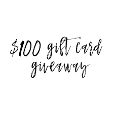 You can enter 3 times every day! 100 Gift Card Giveaway Gray Monroe