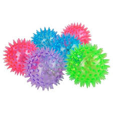 6ct Light Up Spiky Ball Spritz Target