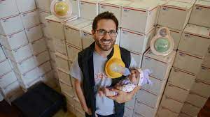 Wellington Inventor Leaves Shark Tank With 200 000 For Baby Bottle Holder South Florida Sun Sentinel South Florida Sun Sentinel
