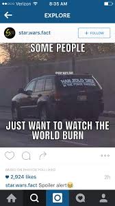 I Legit Just S Thought Haha People Like To Give Fake Spoilers To Trick People That S Funny And Then I Rememb Star Wars Humor Star Wars Memes Star Wars Jokes