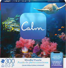 Buffalo games' monthly puzzle subscription · best budget: Buy 300 Piece Calm Jigsaw Puzzle For Relaxation Stress Relief And Mood Elevation For Adults And Kids Ages 8 And Up Calm Coral Online In Italy B08pw4cfqm