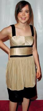 Ellen page was 'forced' to wear dresses; Ellen Page Teen Vogue