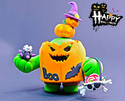 Abbonati uaclips.com/user/graxjoin codice brawl link.brawlstars.com/supportcreator/it?code=grax. I Made Spike In Halloween Costume From Soft Clay Brawlstars