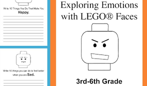 Exploring Emotions With Lego Faces 3rd 6th Grade Set