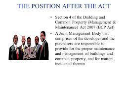 On april 12,2007 the building & common property (maintenance & management) act 2002 (,,the. Building And Common Property Maintenance And Management Act Ppt Download