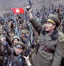 North Korean Soldiers Issue Battle Cry As War Rhetoric Is Ramped Up North Korea Life In North Korea North Korean