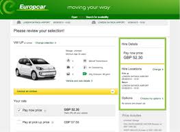 Have your car delivered to and collected from your house for ultimate convenience. Europcar Comes Top In Rental Car Website Usability Study Econsultancy