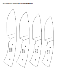 Makers and manufacturers quickly find that they cannot get the same knife. D Comeau Custom Knives Diy Knifemaker S Info Center Knife Patterns Knife Patterns Knife Template Knife Sheath