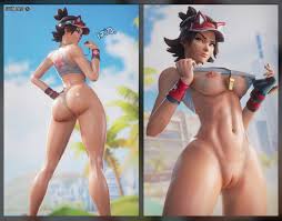 blizzard entertainment, overwatch, overwatch 2, kiriko (overwatch),  lifeguard kiriko - R34 Vault