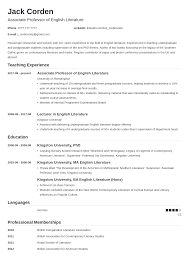 A college resume for an internship? Academic Cv Curriculum Vitae Template Examples Guide