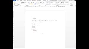 How To Create Latex Like Documents Using Word Youtube