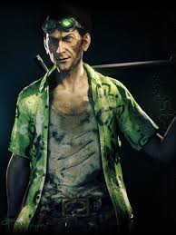 This one is above the previous trophy, on a flat section of arkham mansion's roof. Riddler Arkhamverse Villains Wiki Fandom