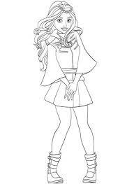 Coloring pages fabulous descendants coloring pages disney mal. Kids N Fun Com 15 Coloring Pages Of Disney Descendant Wicked World