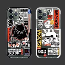Come to the dark side: Quxis Simple Transparent Silicon Case For Iphone 11 12 Pro Max 7 8 Plus Cartoon Star Wars Soft Phone Full Cover Cases For Iphone 12 Mini X Xs Xr 7p 8p Cartoon Coque Casing Lazada Ph