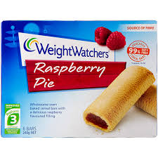 weight watchers cereal bars raspberry