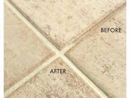 White marble turned gray / following manufacturer's instructions, stir together flexible grout adhesive (instead of water) and after its slaking period, stir mortar. How To Change Grout Color The Easy Way Abbotts At Home