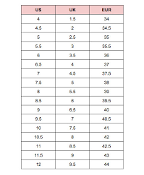 keds size chart baby www bedowntowndaytona com