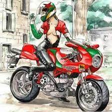 ducati vintage motorcycle art bike drawing motorcycle art