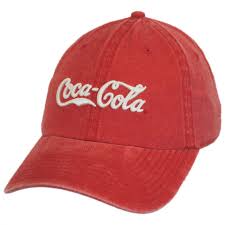 Coca Cola Raglan Lopro Strapback Baseball Cap Dad Hat