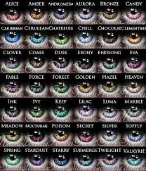 Different Eye Colors Color And Description Writing A