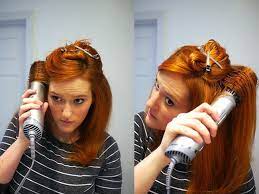 How To Fake A Blowout With A Hot Air Brush Hot Air Brush Hair Dryer And Volumizer Hot Air Brush Styles