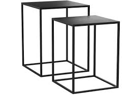 Maybe you would like to learn more about one of these? Metal Side Table Set Of 2 Black Coffee Table Sofa Table Living Room Table Amazon De Home Kitchen