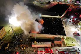 An explosion in the area of a toxic gas leak reported earlier this year has devastated part of downtown wheatley. Blaze Hits Wheatley Shopping Center St John Tradewinds News